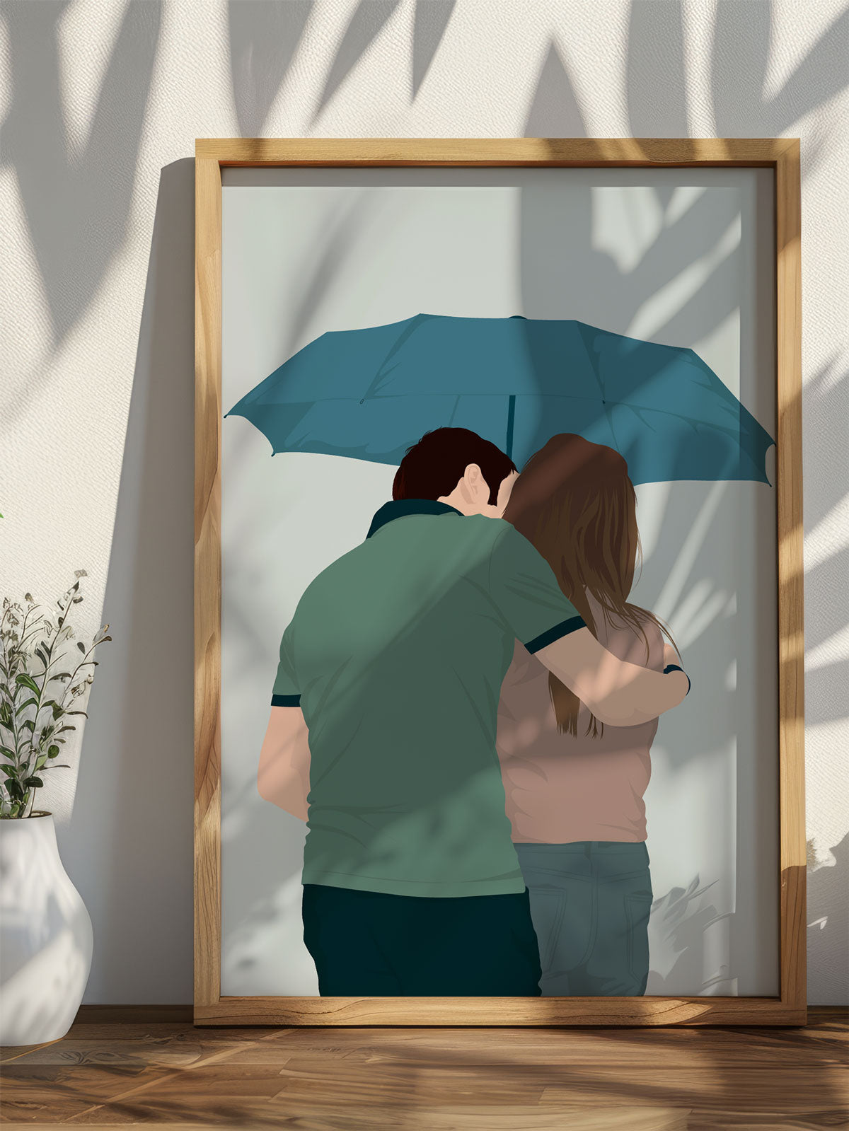 Hand-drawn keepsake portrait – custom artwork for loved ones Australia