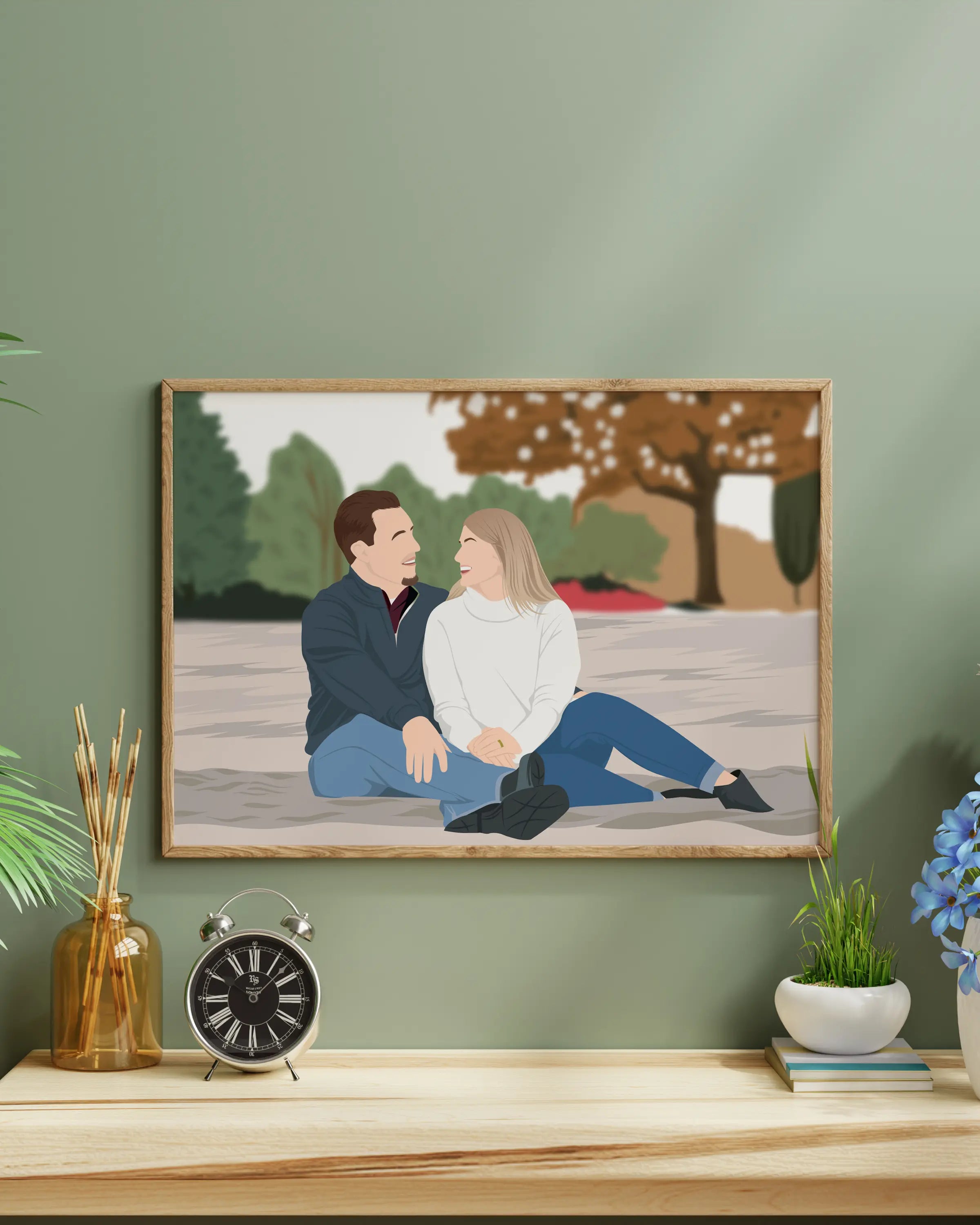 Custom Hand-Drawn Illustration