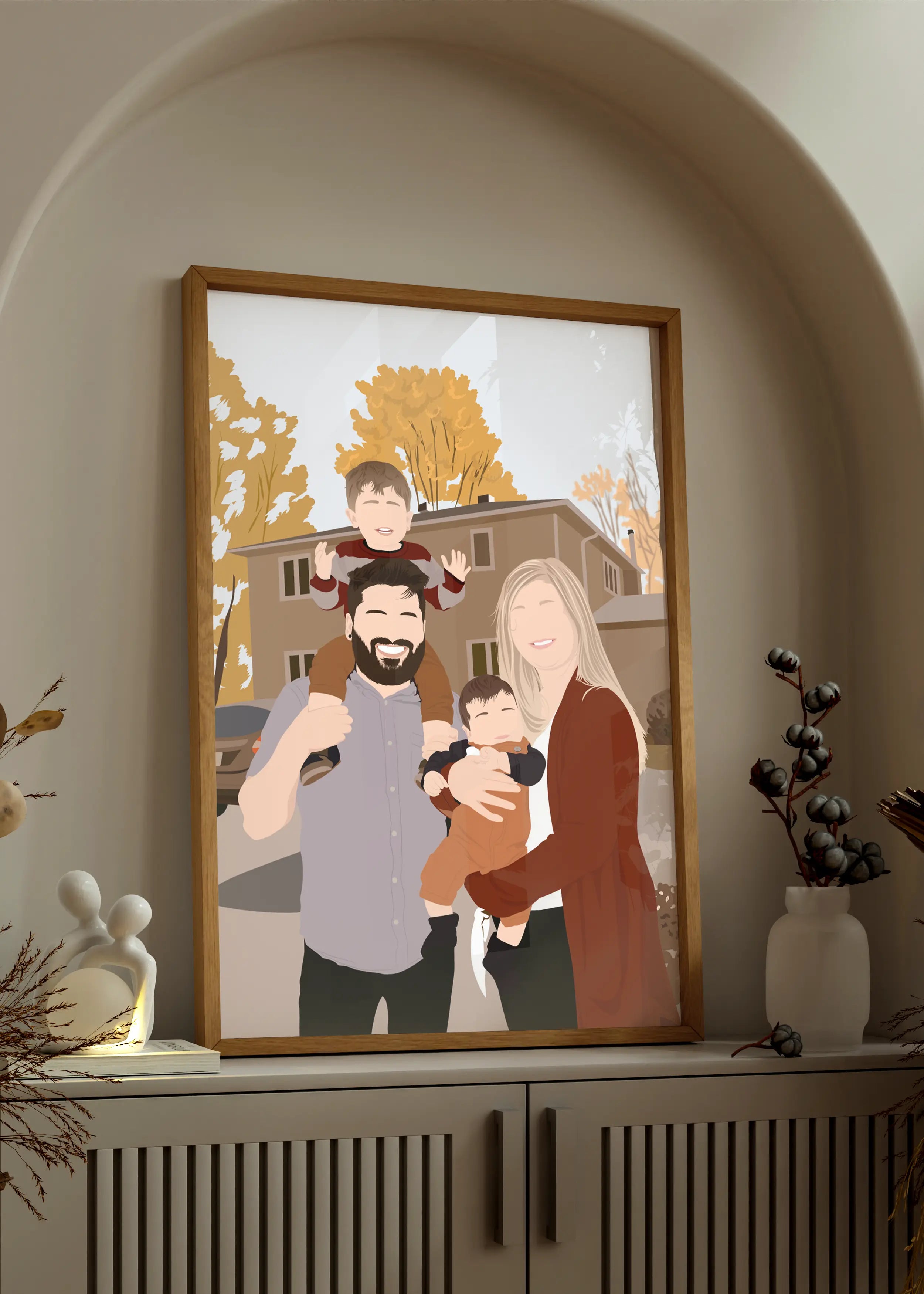 Custom Hand-Drawn Illustration